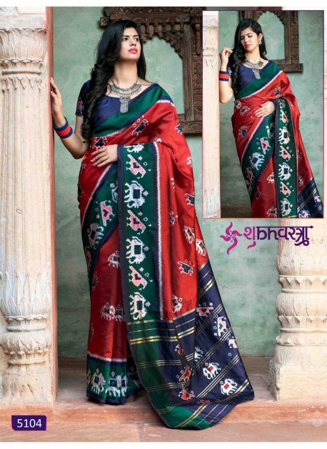 Subhvastra Patola Vol 1 Latest Designer Wedding wear Patola Silk Fancy Saree Collection 